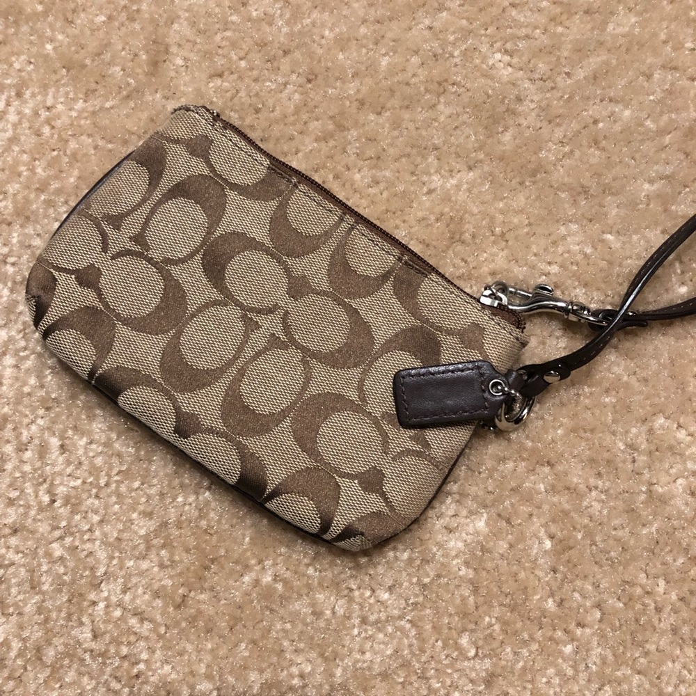 Coach wristlet
